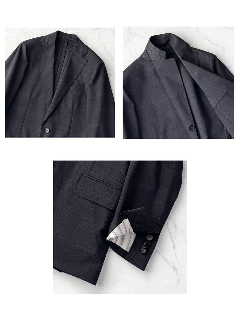 LARDINI ラルディーニ セットアップ スーツ グレー 灰 44 S〜M位