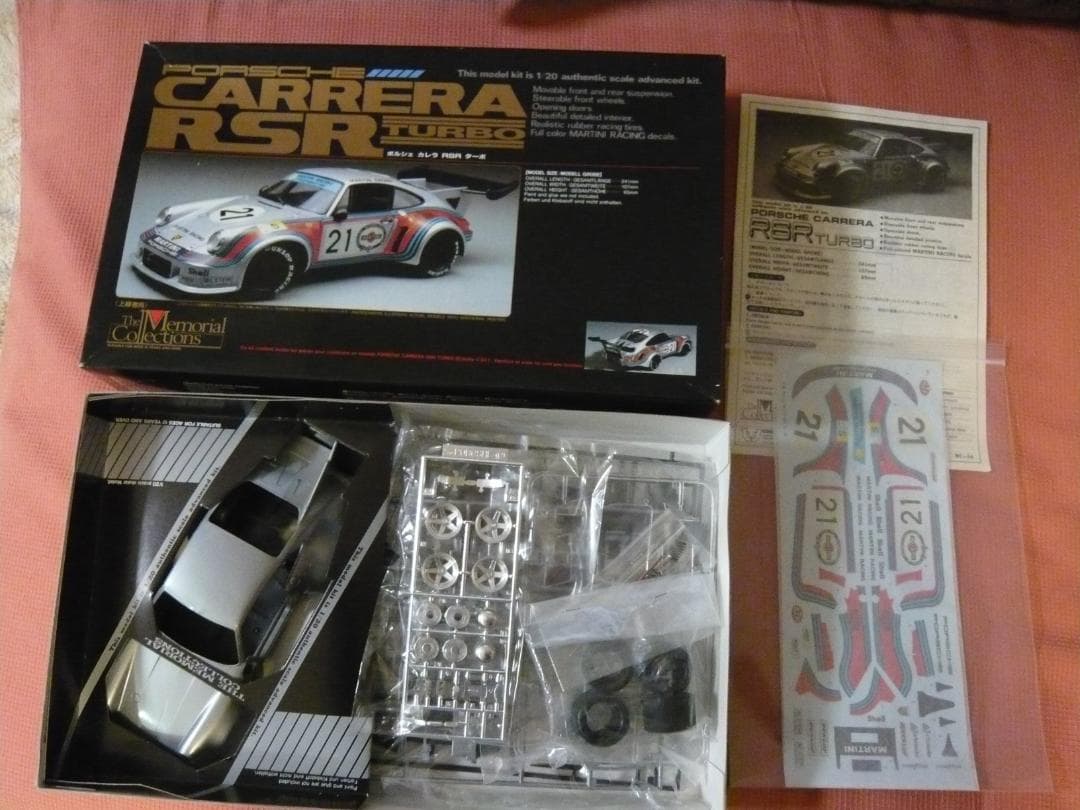 絶版品】ユニオンモデル 20分の1 ポルシェカレラRSRターボ - メルカリ