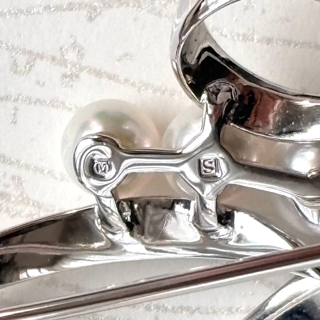 新品 MIKIMOTO ミキモト パールブローチ ハート ホワイト コサージュ