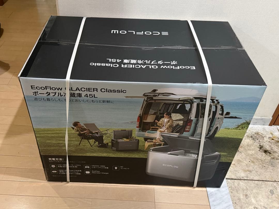 S*I様 [新品・未使用] EcoFlow GLACIER 45L ポータブル冷 楽天市場】GLACIER Classic 45L ポータブル冷蔵庫 +ポータブル電源