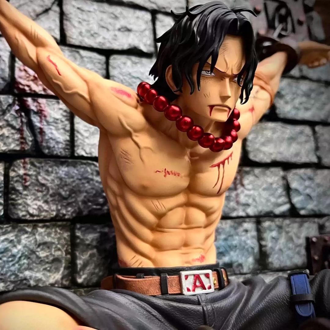 ワンピース エース 監獄 フィギュア ガレージキット 1/6スケール