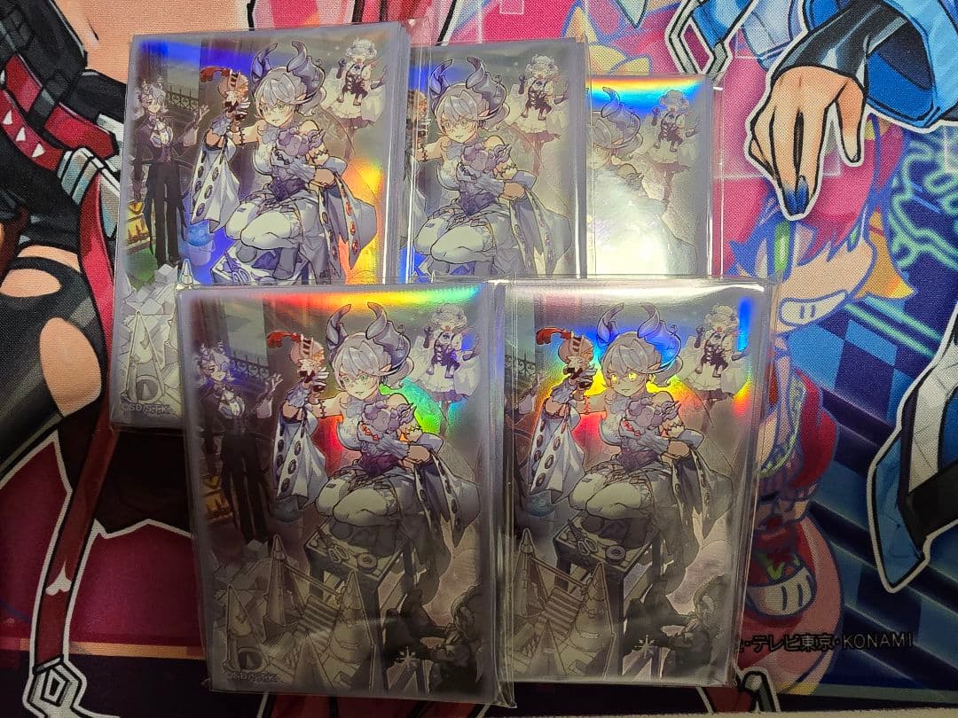 遊戯王　トラップホリック スリーブ5セット　デュエリストフェスティバル 遊戯王 トラップホリック スリーブ 100枚セット - メルカリ