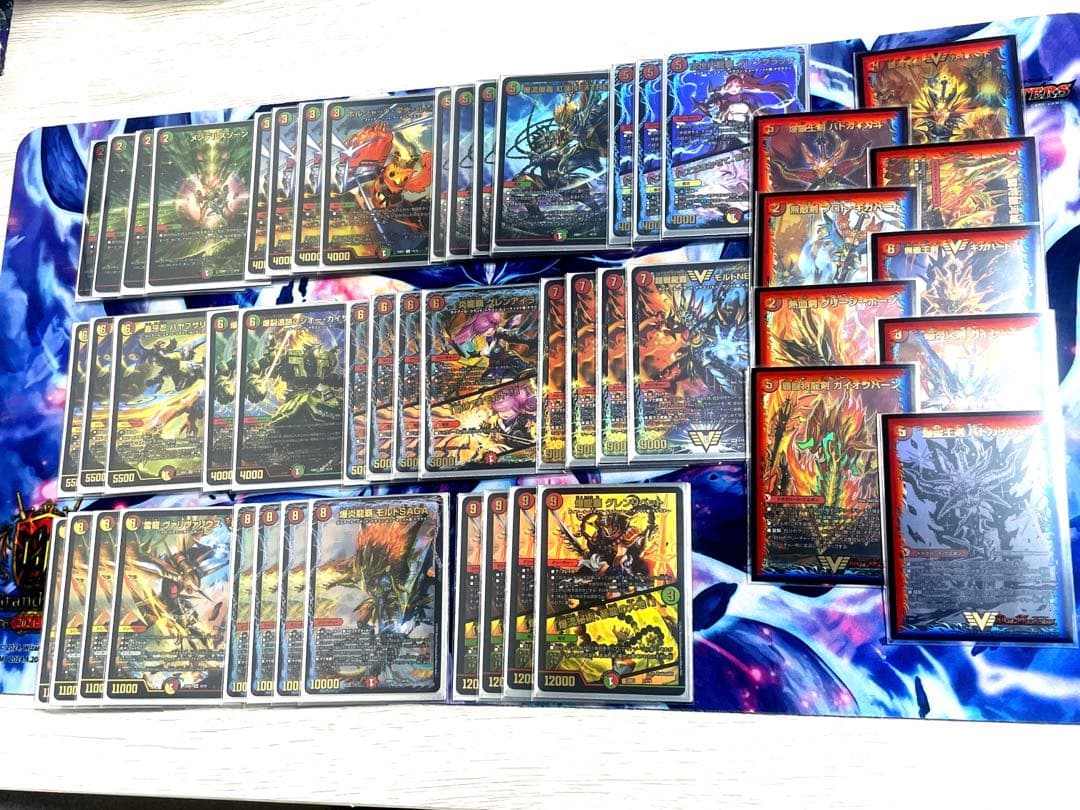 レジェンドスーパーデッキ 龍覇爆炎 モルネク デッキ ケース付き