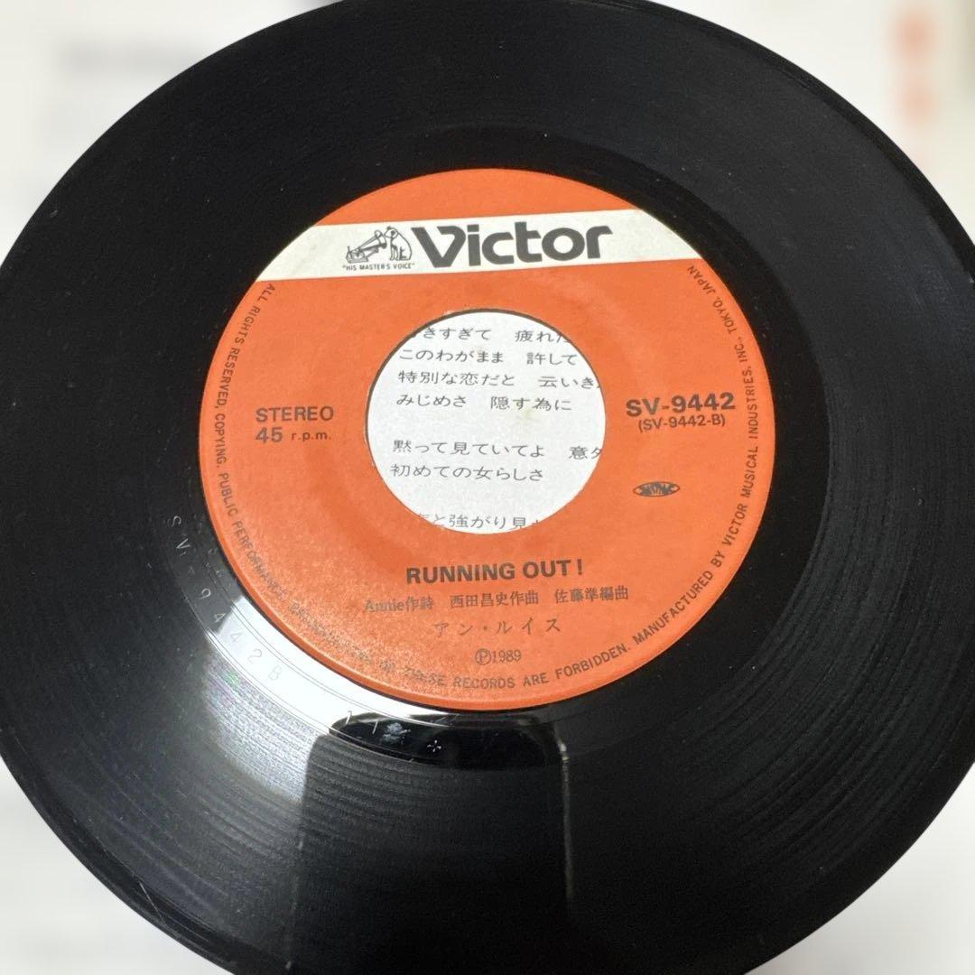 Ann Lewis WOMAN / RUNNING OUT! 45回転レコード - メルカリ
