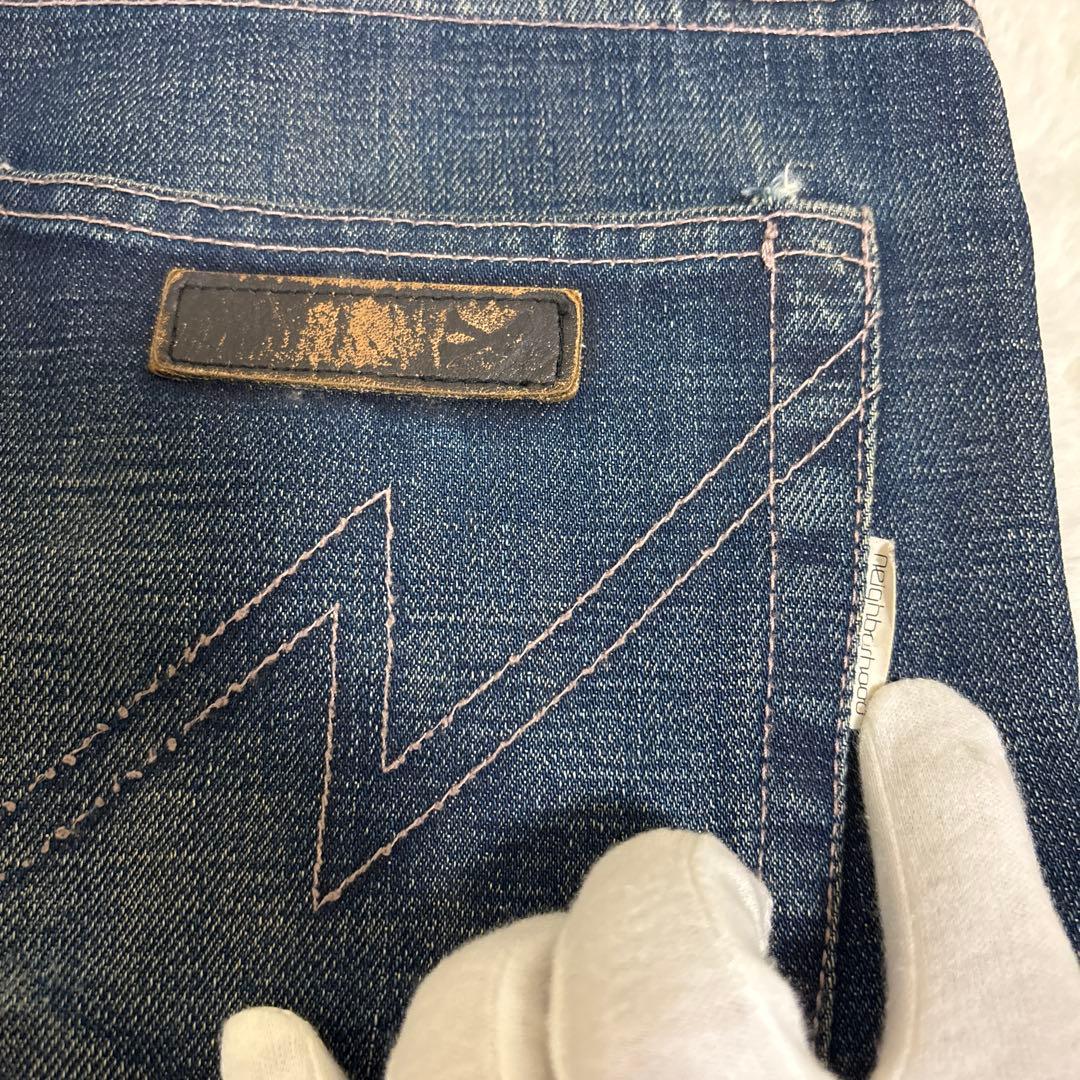 SAVAGE DENIM by NEIGHBORHOOD 紫耳 日本製 XL