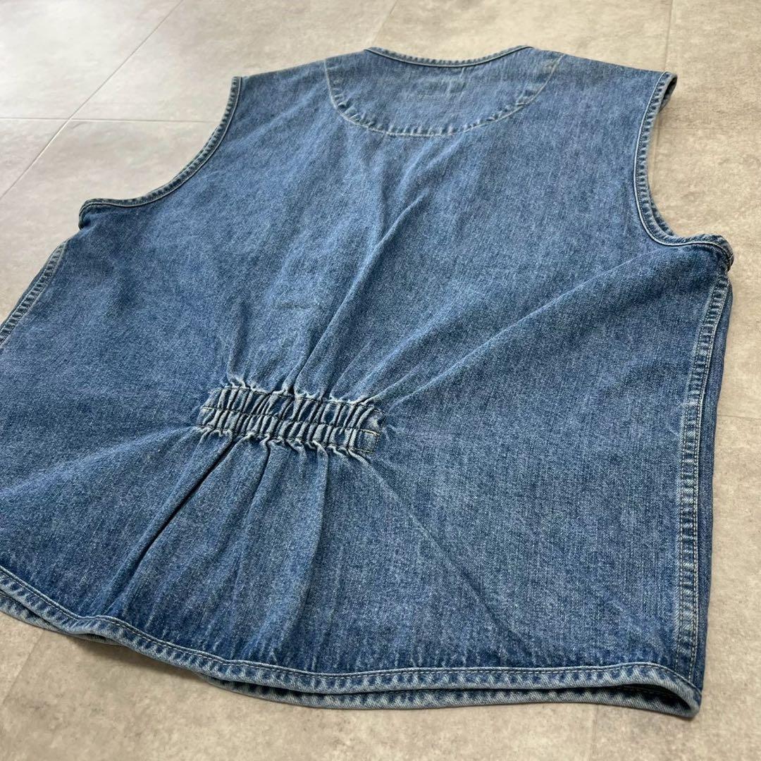 80s L.L.Been エルエルビーン　デニム　ハンティングベスト　ビンテージ