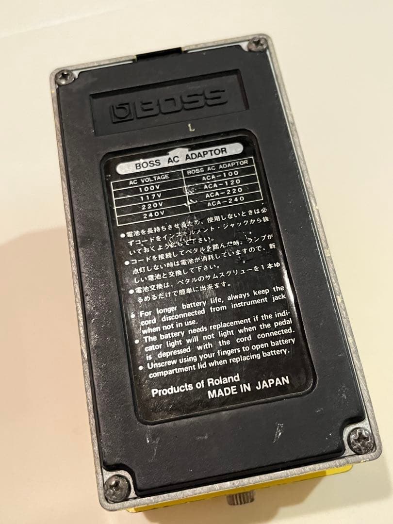 ジャンク 1980年代日本製 BOSS SD-1 ジャンク SD-1 www.cosaga.com