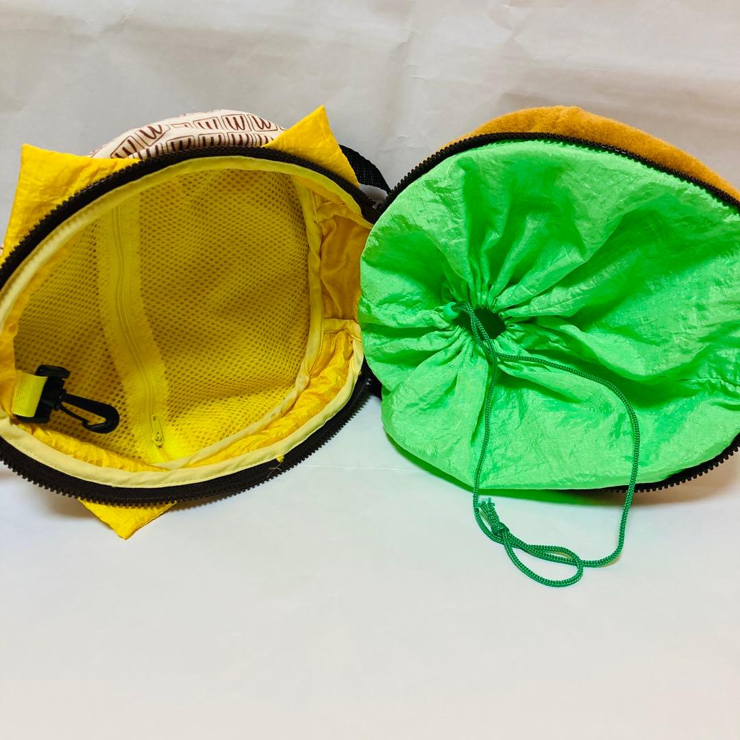 希少 ヴィンテージ マクドナルド ハンバーガー型リュック ぬいぐるみ