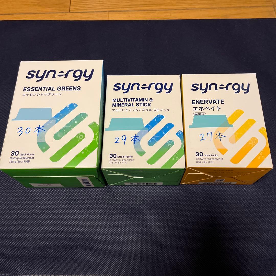 シナジーワールドワイド エッセンシャルグリーン30 ビタミン29 エネベイト27 シナジーワールドワイド エッセンシャルグリーン30 ビタミン29