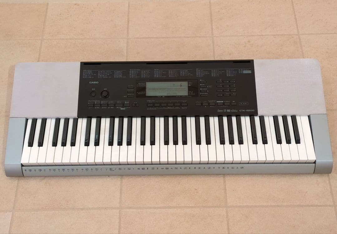 CASIO CTK-4200 61鍵盤 電子キーボード 美品♪ - メルカリ