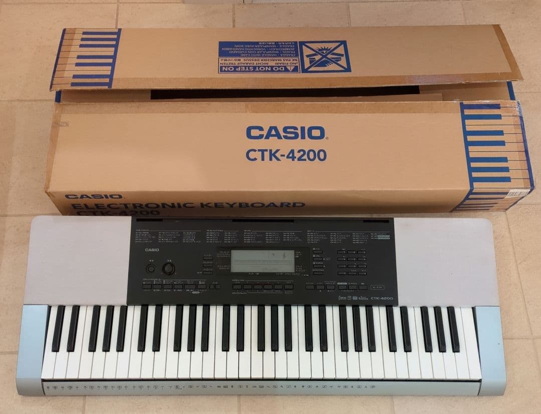 CASIO CTK-4200 61鍵盤 電子キーボード 美品♪ - メルカリ