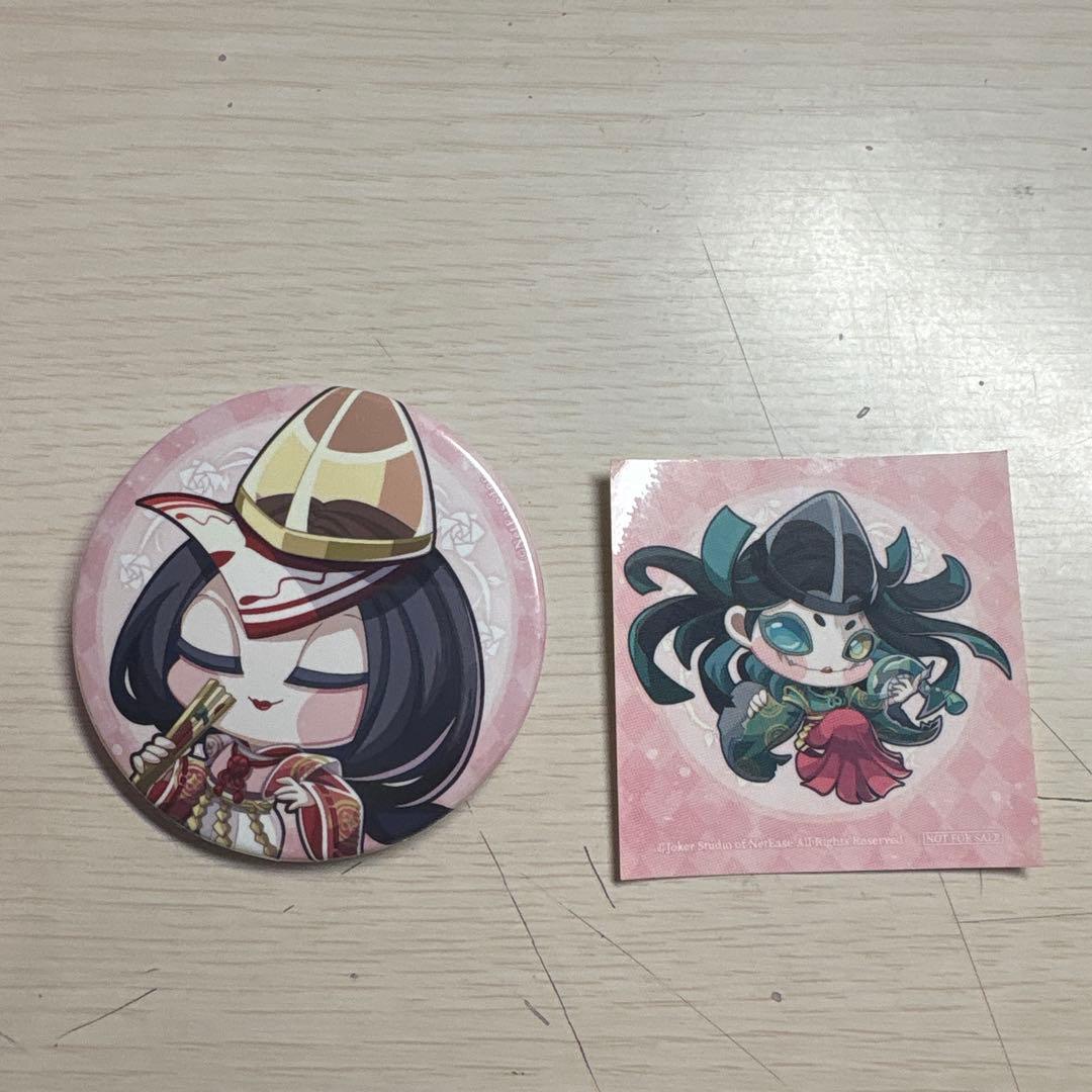 美智子 雨を祈る女 第五人格 芸者 缶バッジ シール ステッカー - メルカリ