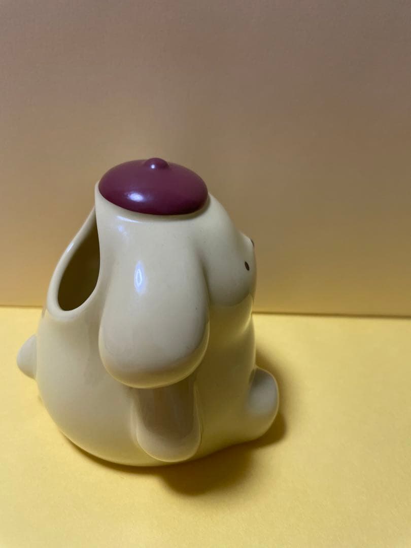 ポムポムプリン 陶器製 小物入れ ペン立て 2000年製