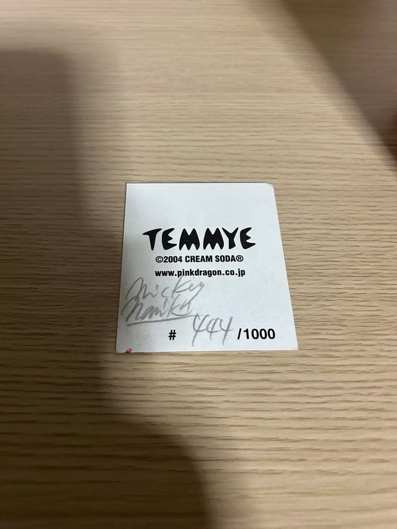 CREAMSODA☆Temmye☆ボビングヘッドフィギュア☆新品☆1stレッド