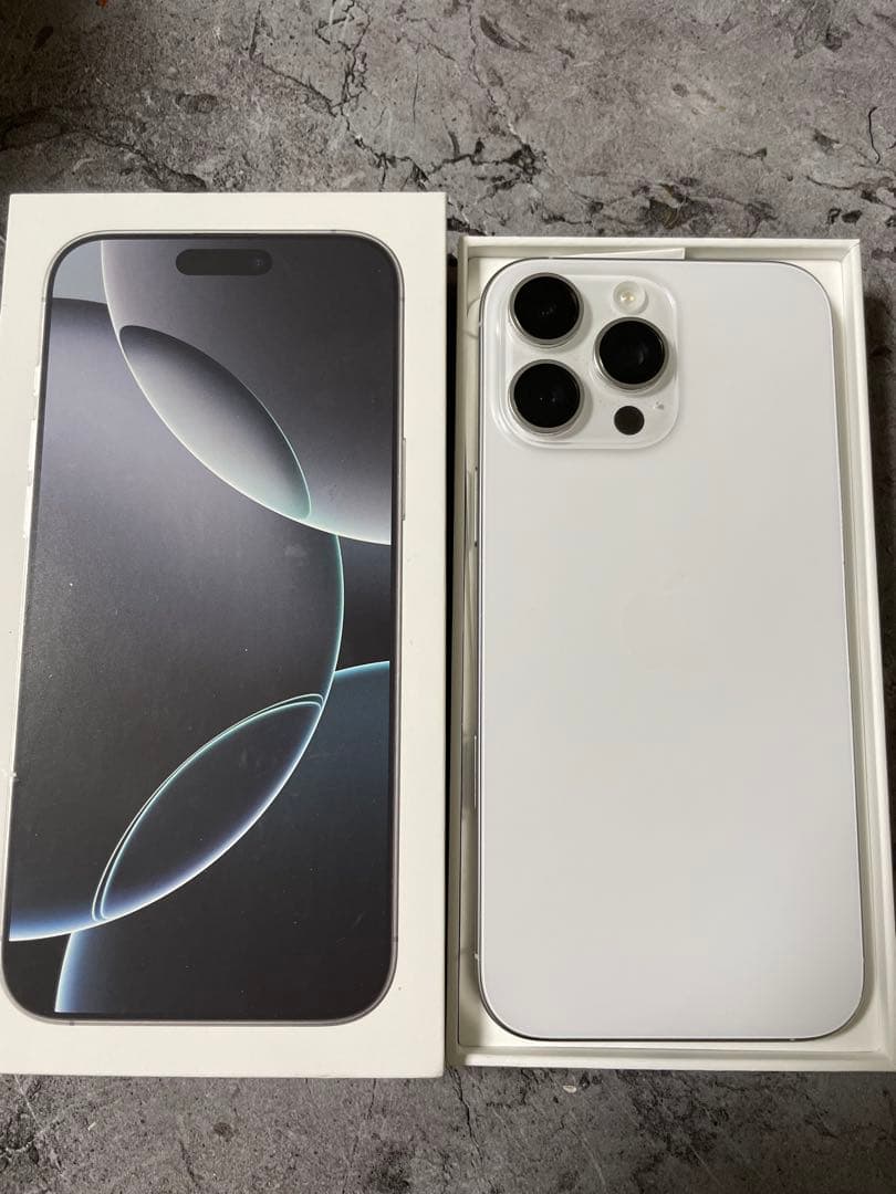 iPhone 16 Pro max 512GB ホワイトチタニウム SIMフリー Apple iPhone 16 Pro Max 512GB SIMフリー [ナチュラルチタニウム