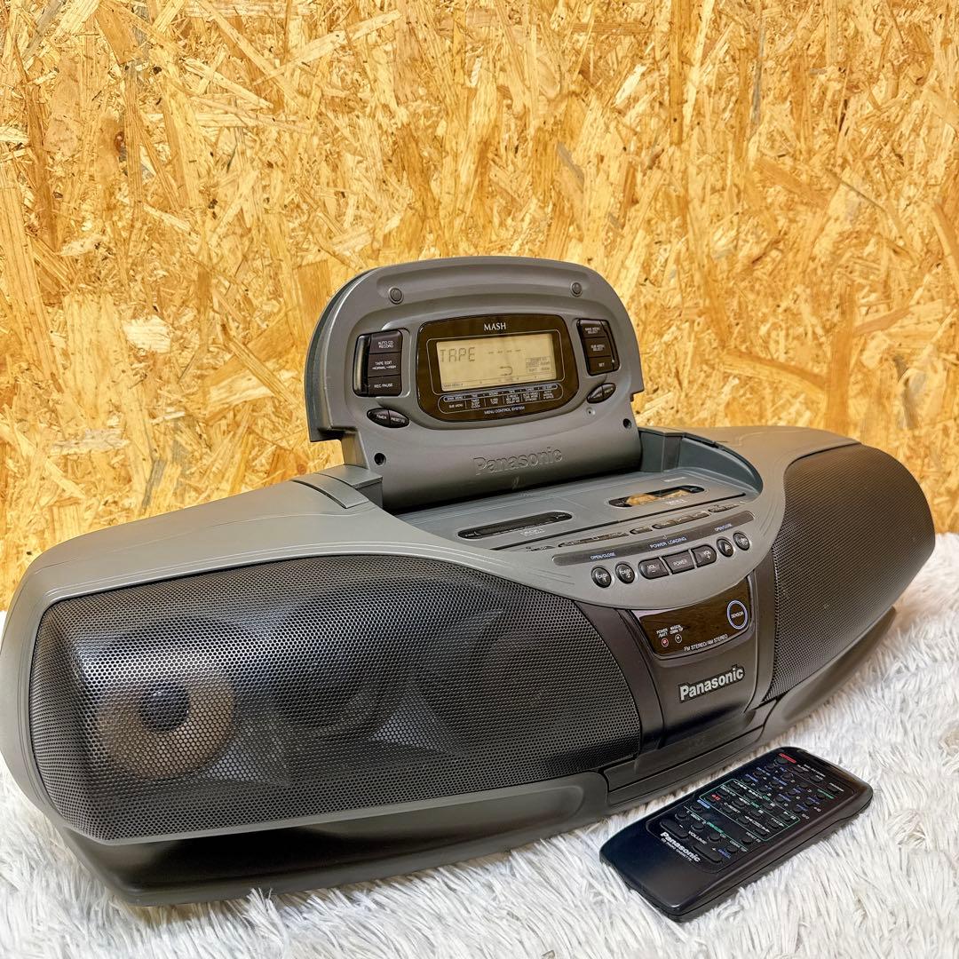 Panasonic RX-DT75 コブラトップ CDラジカセ パナソニック パナソニック コブラトップ搭載 CDラジカセ RX-DT75 ジャンクにて