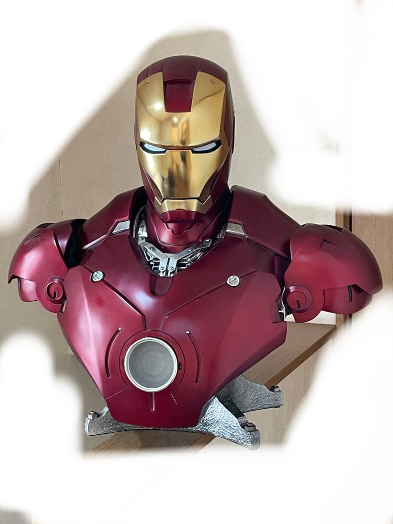 ア*ー様 説明読んでください　サイドショウ　アイアンマン バスト　フィギュア ラ フィギュア専門店 -ソダチトイズ / サイドショウ アイアンマン マーク3