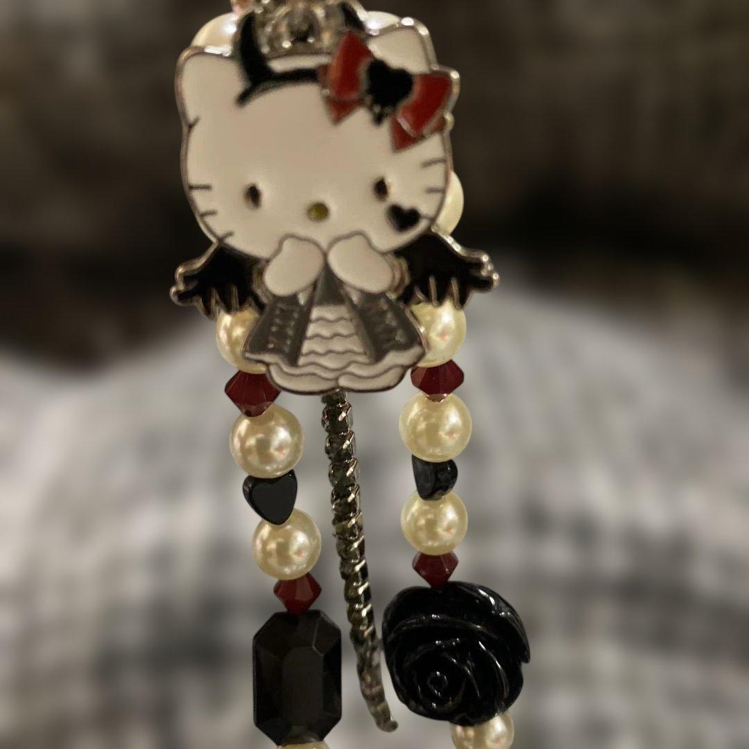 キティ 小悪魔 ハローキティ ストラップ キーホルダー マスコット 天使