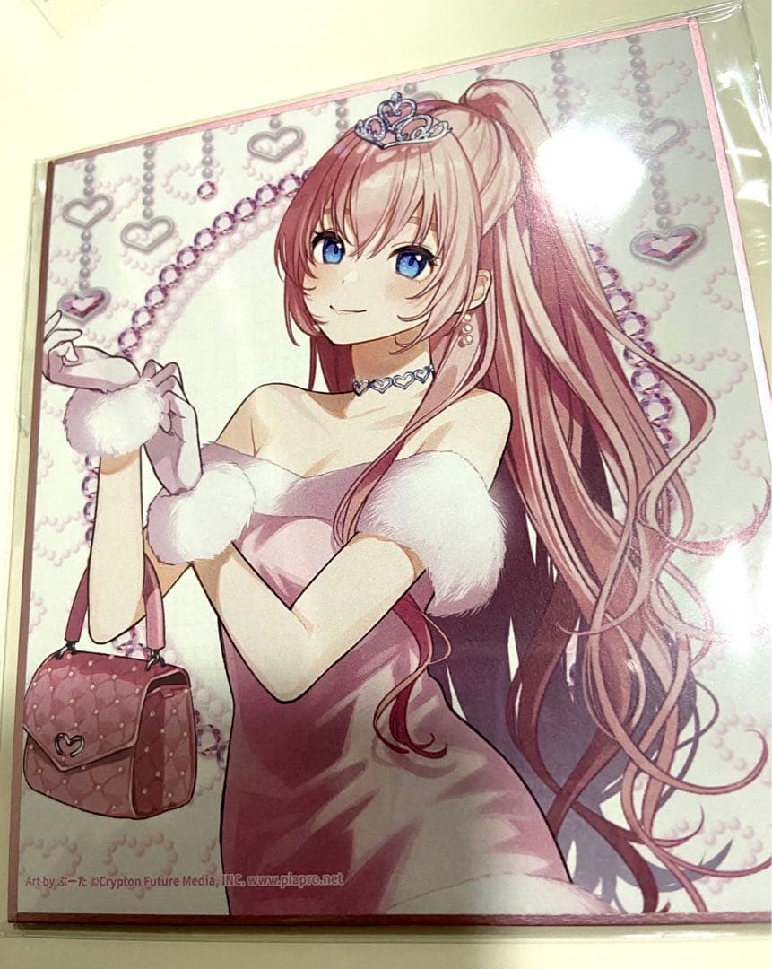 初音ミク『巡音ルカ 14th Anniversary』 巡音 ルカ ミニ色紙 - メルカリ