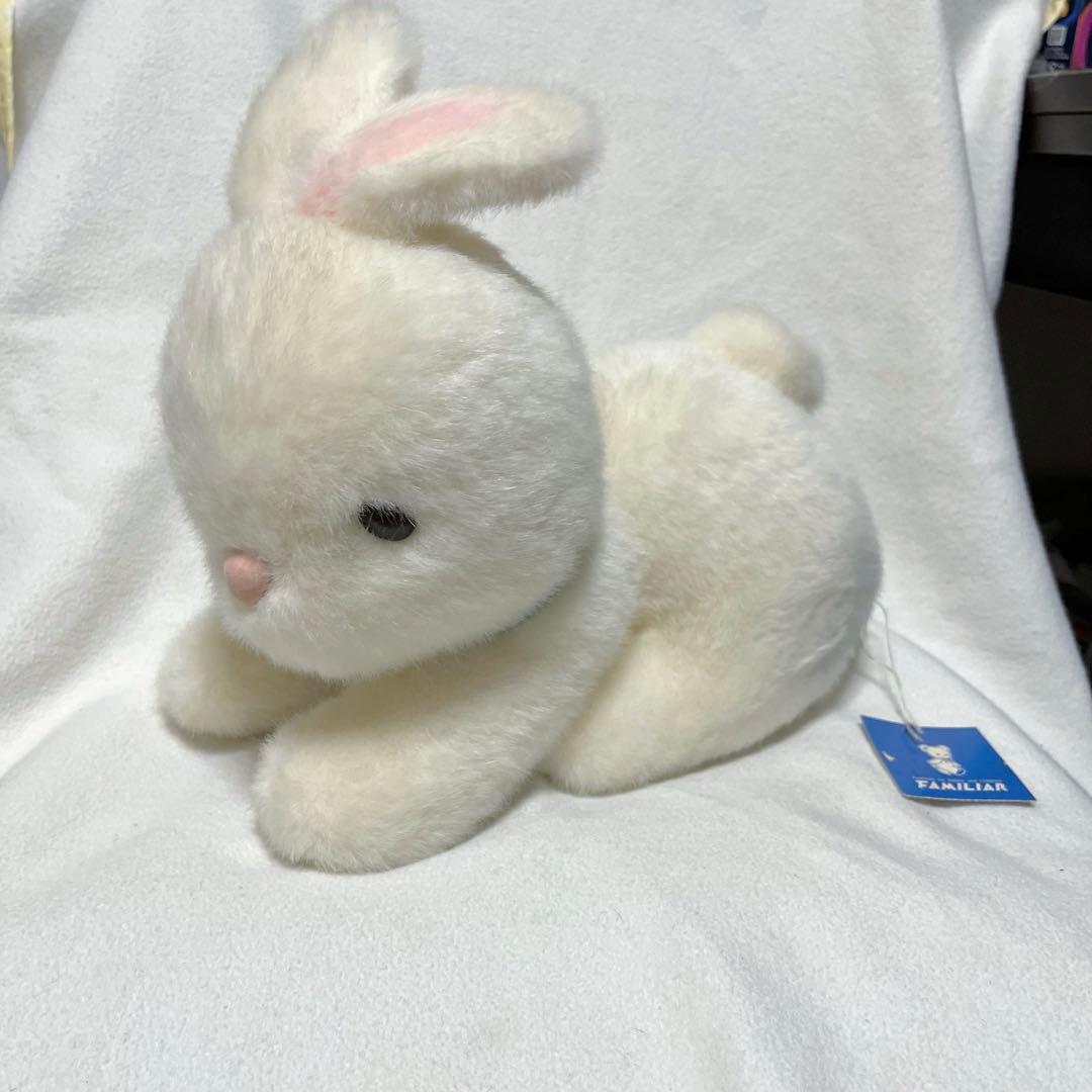 レア品】 ファミリア うさぎ ぬいぐるみ レトロ ビンテージ 紙タグつき