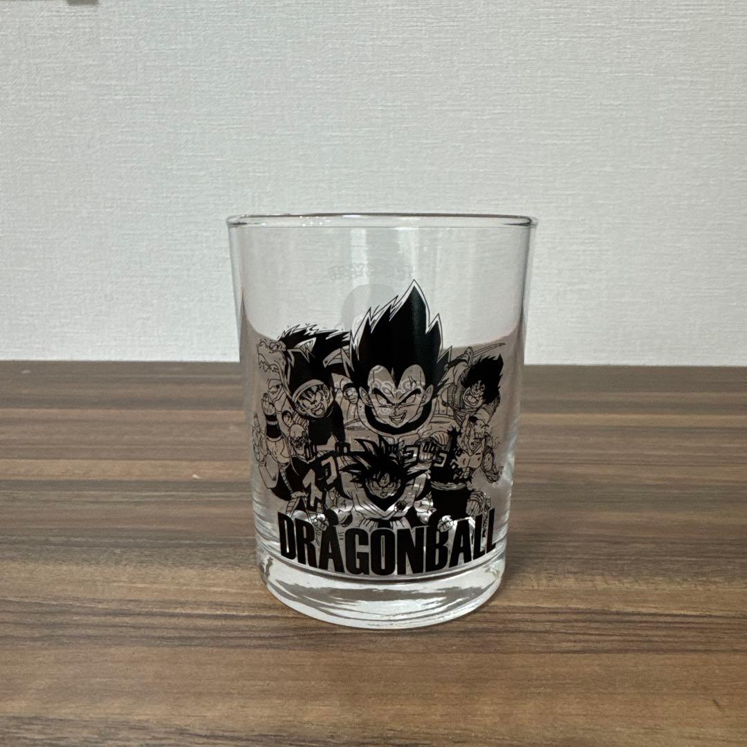 ドラゴンボール 30周年記念 ガラスコップ（キャラクター＆ロゴ入り）一