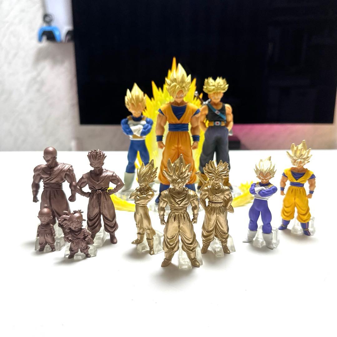 即発送❗️ドラゴンボールフィギュア 三大超サイヤ人セット エフェクト