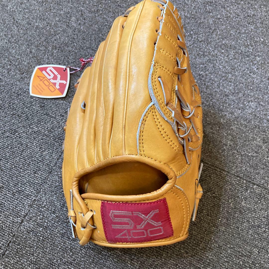 Kiki18 希少　タグ付き 未使用SX400 グローブ 野球 久保田スラッガー 軟式 内野用 内野手用 軟式グローブ グローブ