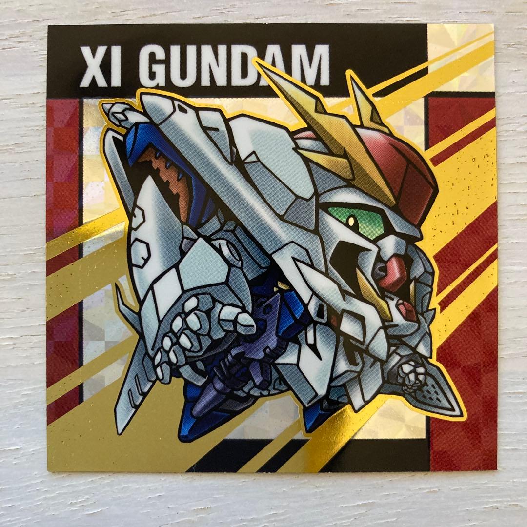 元祖SDガンダムスナックⅱ XI GUNDAM ステッカー RX-105 - メルカリ
