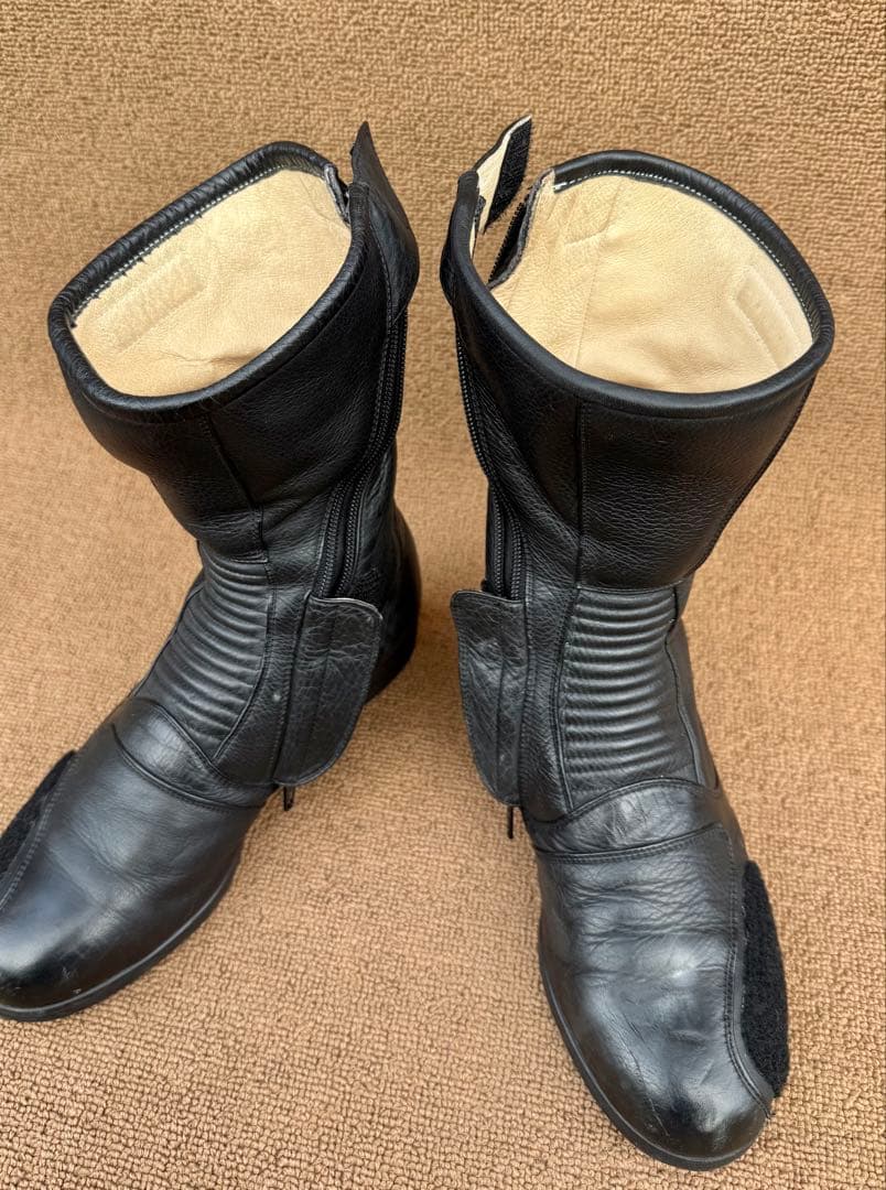 TOBEL レザー バイク ブーツ　26.5cm