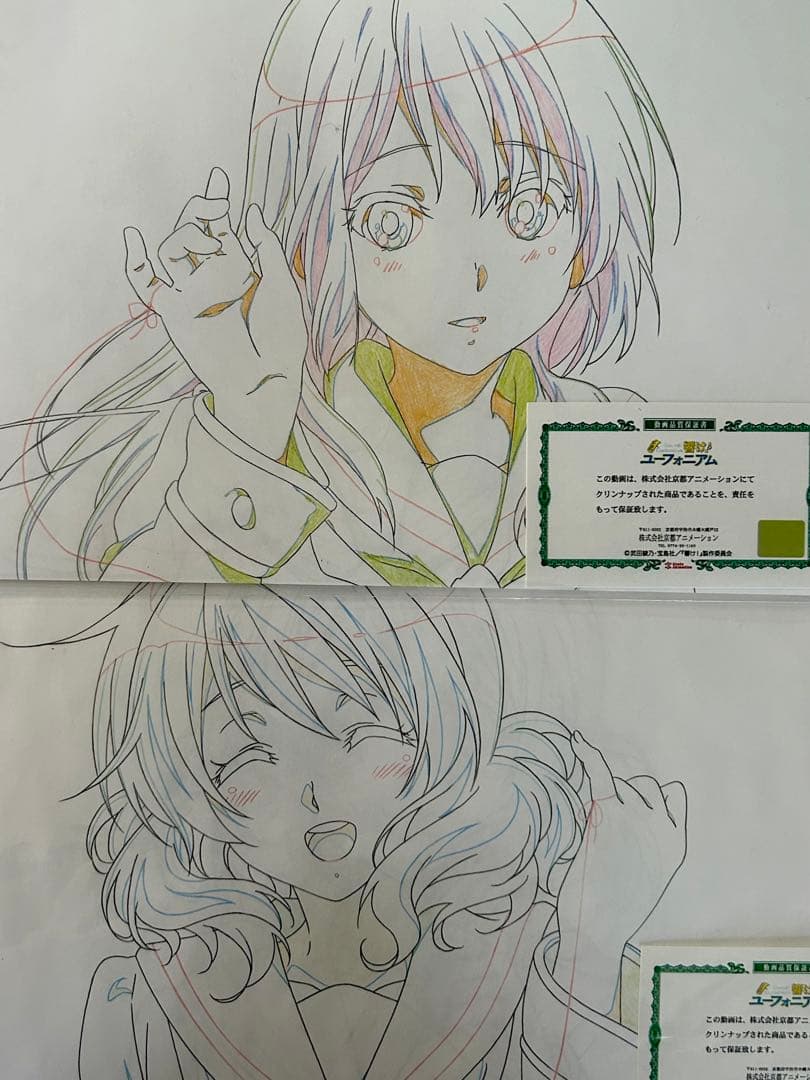 響け！ユーフォニアム 描き下ろし生動画 京アニ 原画 黄前久美子 高坂