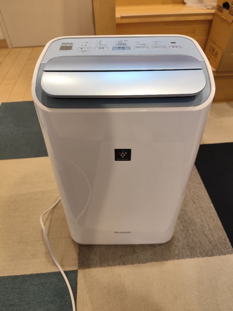 CV-EF120 空気清浄機　2024年製 SHARP（シャープ） 除湿機 兼 空気清浄機 除湿 CV-EF120-W