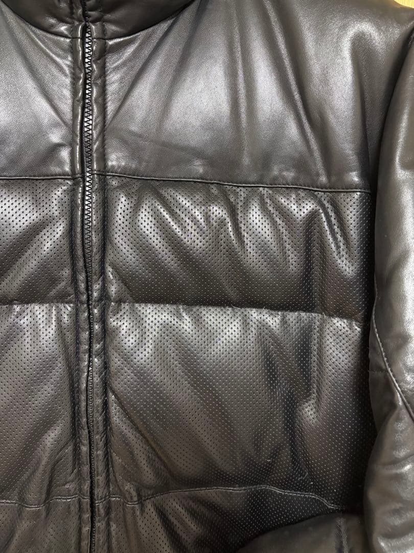 ヘッドポーター☆パンチングレザー ダウン☆藤原ヒロシHPP fragment