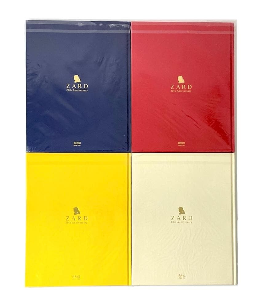 絶版本 ZARD 20周年記念写真集 第1集〜第4集 全4冊セット 外袋付き