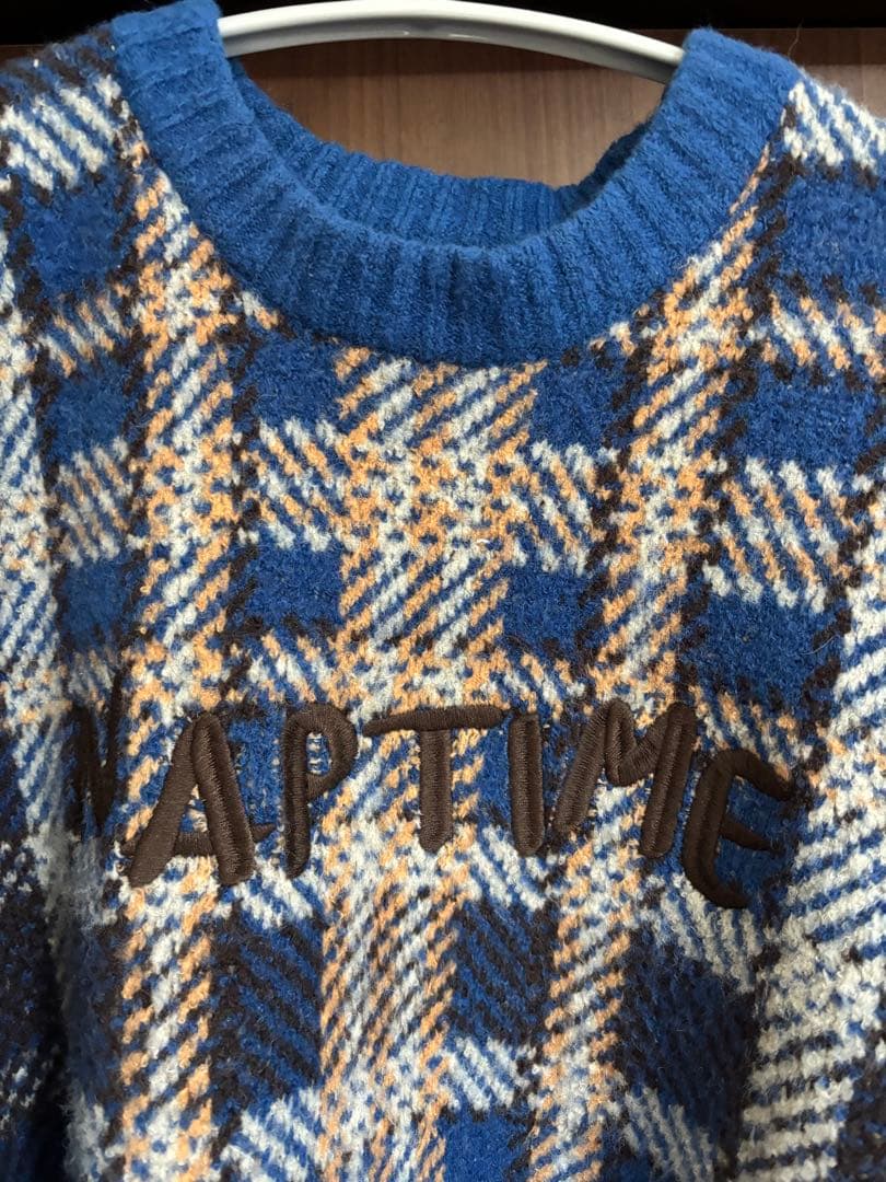 《断捨離中ʕ⁎̯͡⁎ʔ༄》suzu  Nissy NAPTIME 口ゴ繍ニット