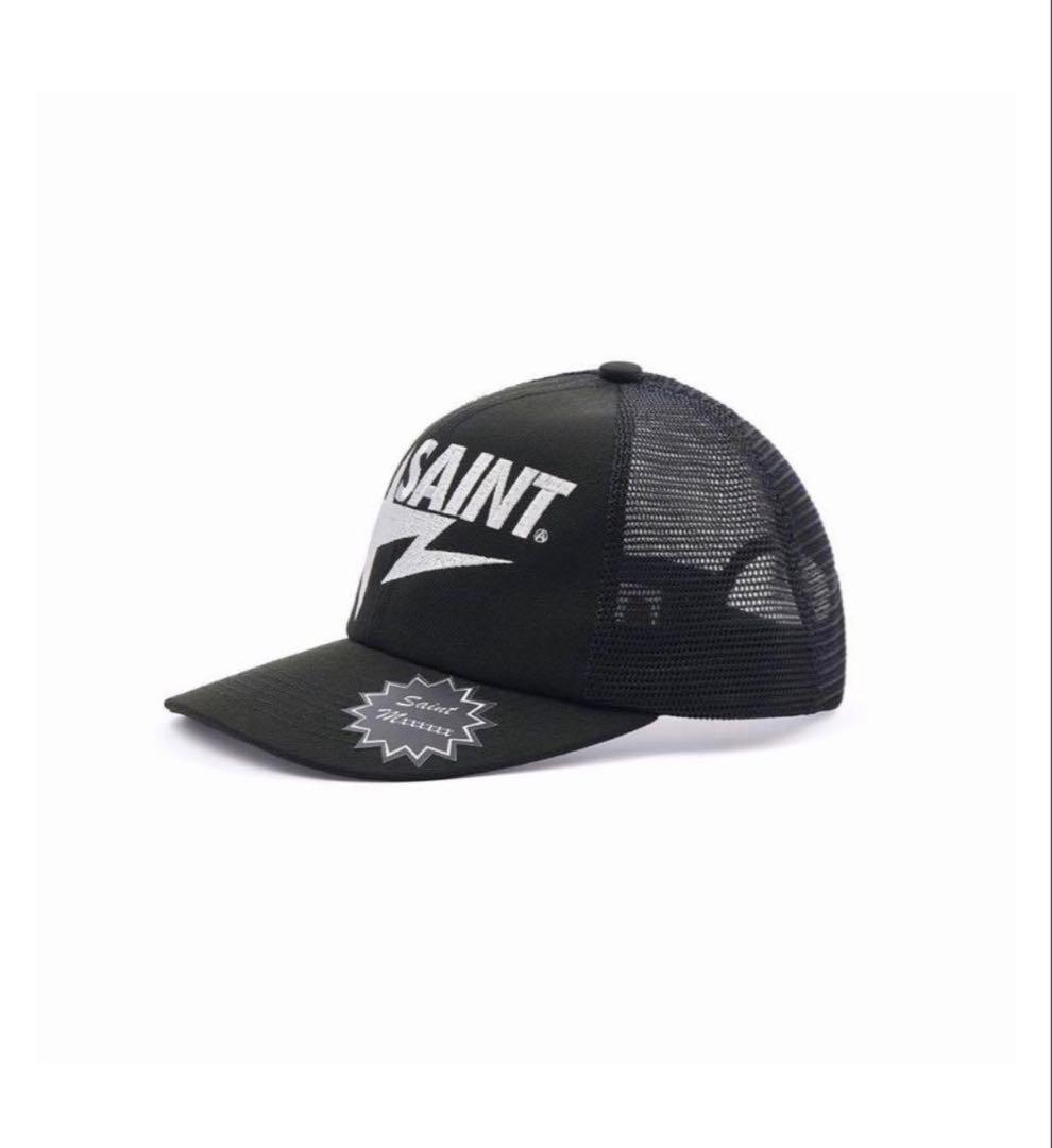 セントマイケル BAPE_MESH CAP BLACK - メルカリ