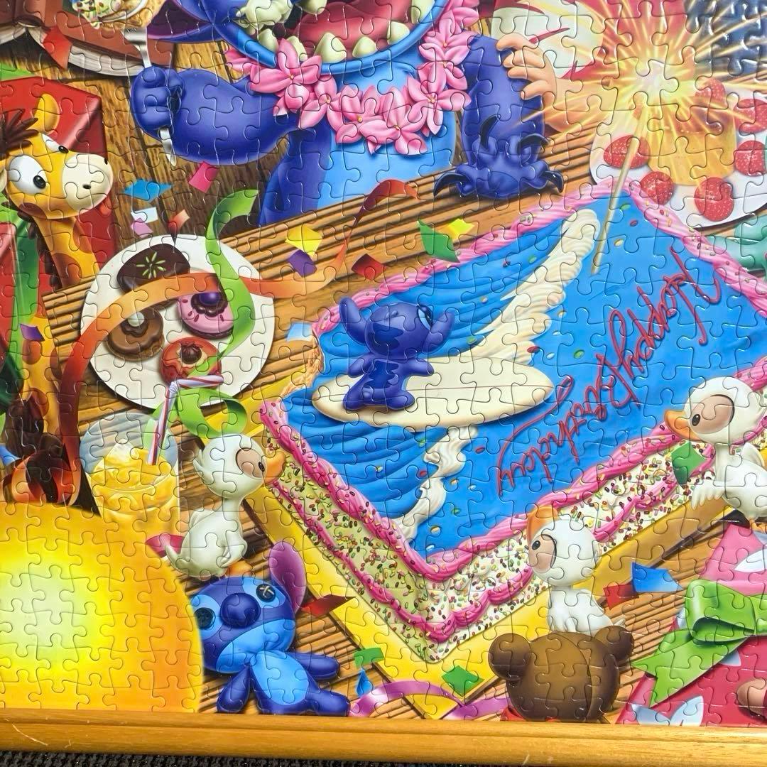 希少 レア リロ＆スティッチ ジグソーパズル 完成品 ディズニー 1000