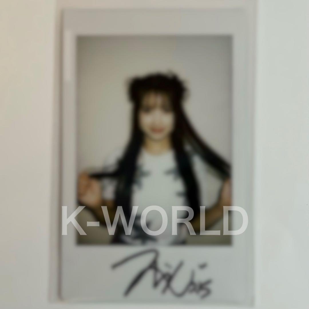 nmixx ジウ musickorea ラキドロ サイン 直筆