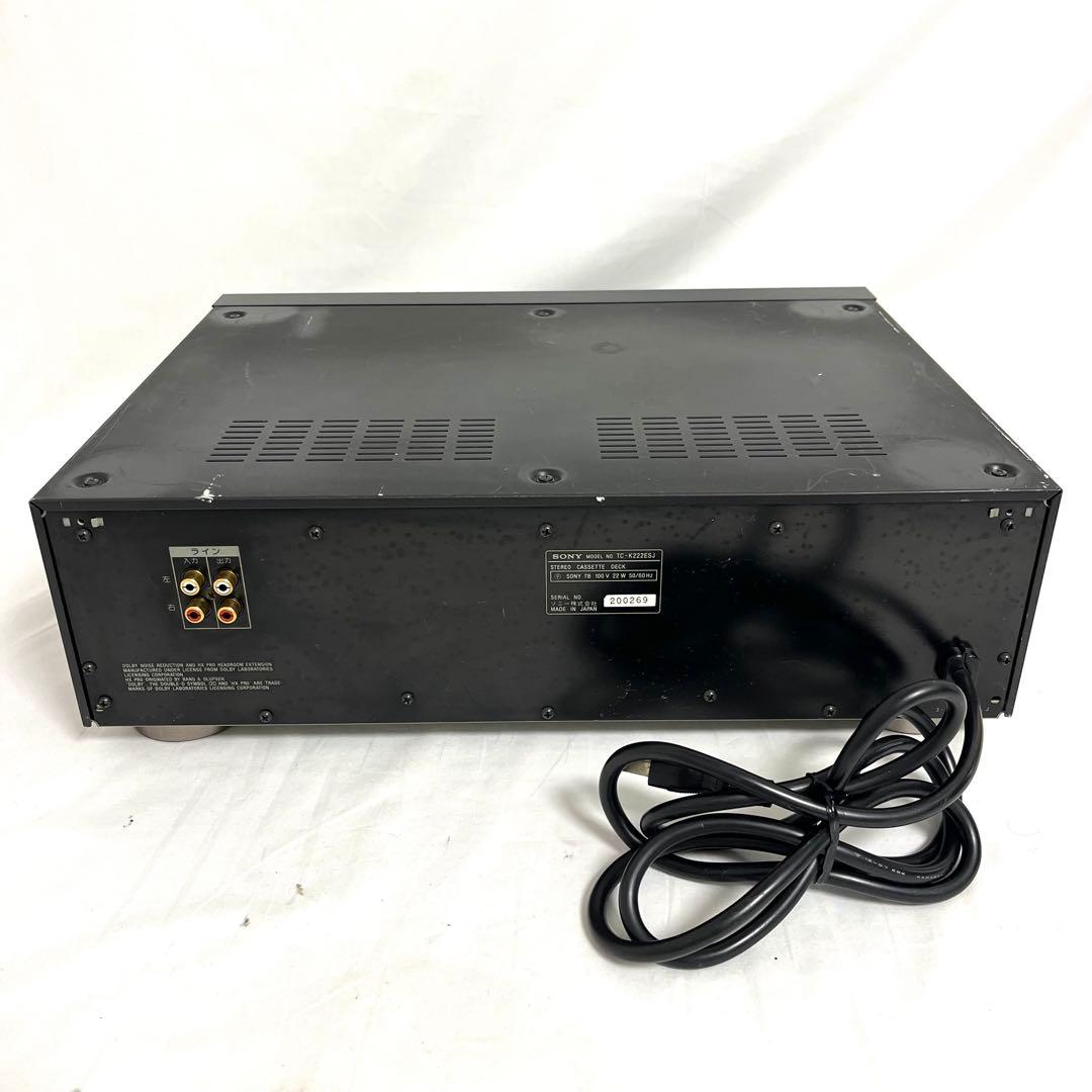 動作確認済】SONY ソニー TC-K222ESJ カセットデッキ 3ヘッド - メルカリ