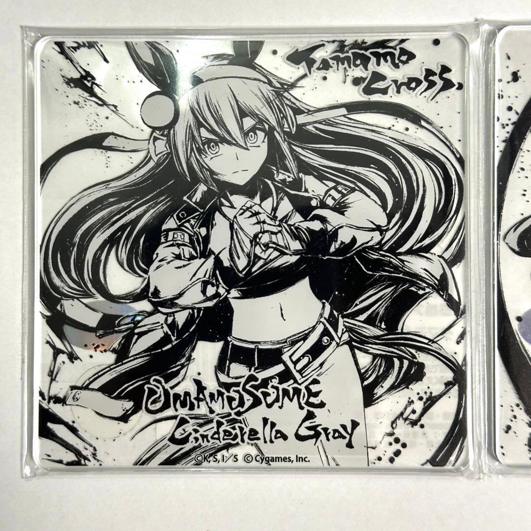 オグリキャップ タマモクロス 墨絵 アクリルスタンド ウマ娘