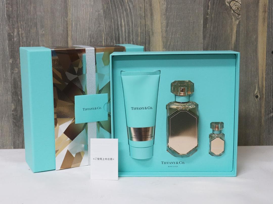ティファニー　ローズ ゴールド コフレセット　3点セット ティファニー / ティファニー ローズ ゴールド コフレの公式商品情報