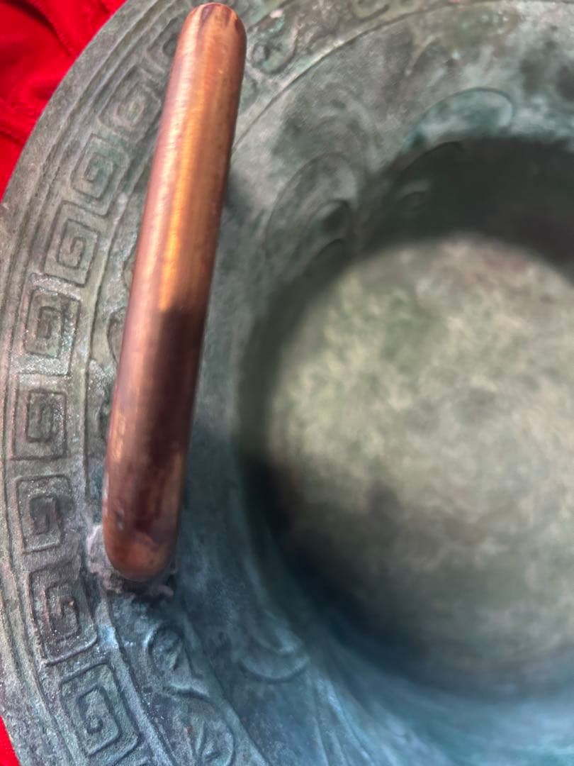 み*ほ様 青銅 春雷驚龍鍋 - メルカリ