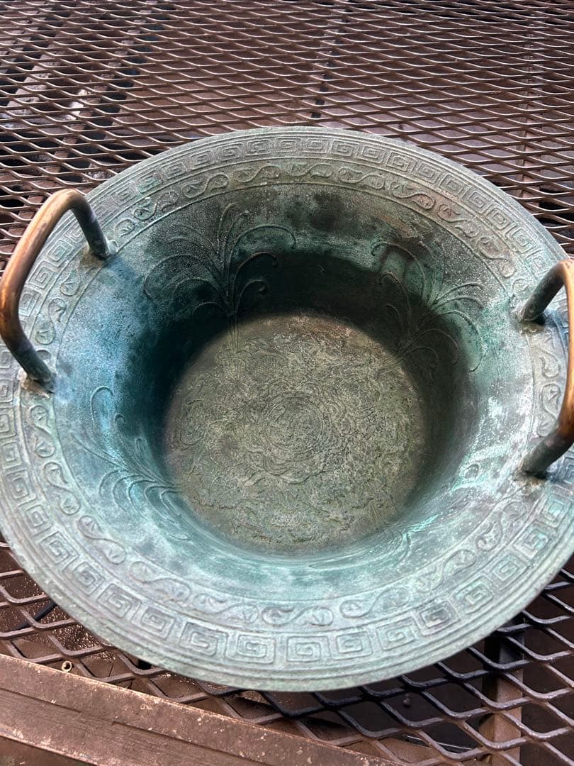 み*ほ様 青銅 春雷驚龍鍋 - メルカリ