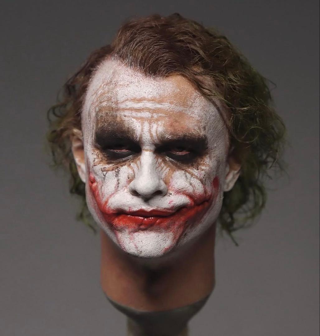 ジョン・ウー作品1/6 カスタム 植毛ヘッド ジョーカー INARTホット