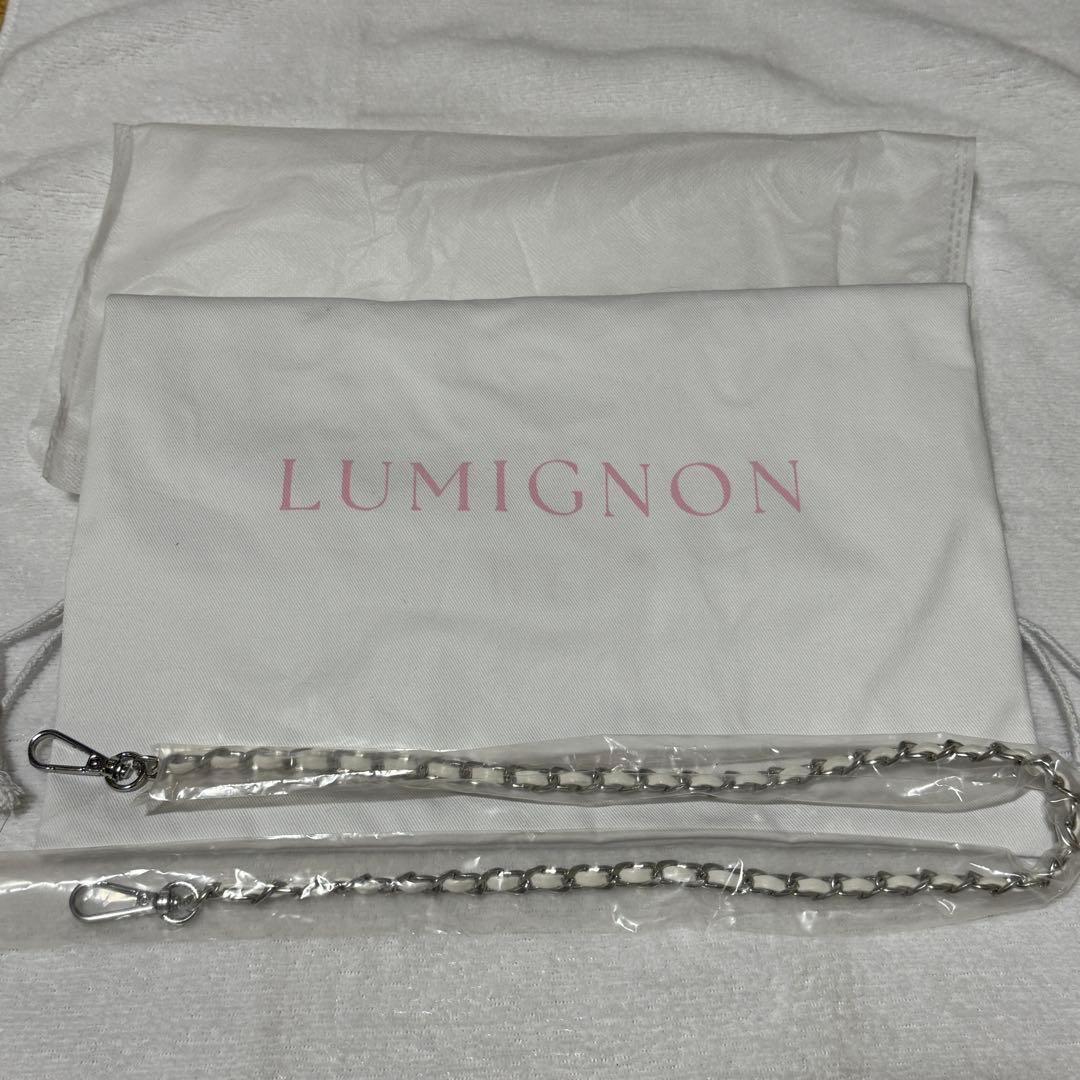 Lumignon vanity bag ルミニョン ショルダー バッグ ホワイト - メルカリ