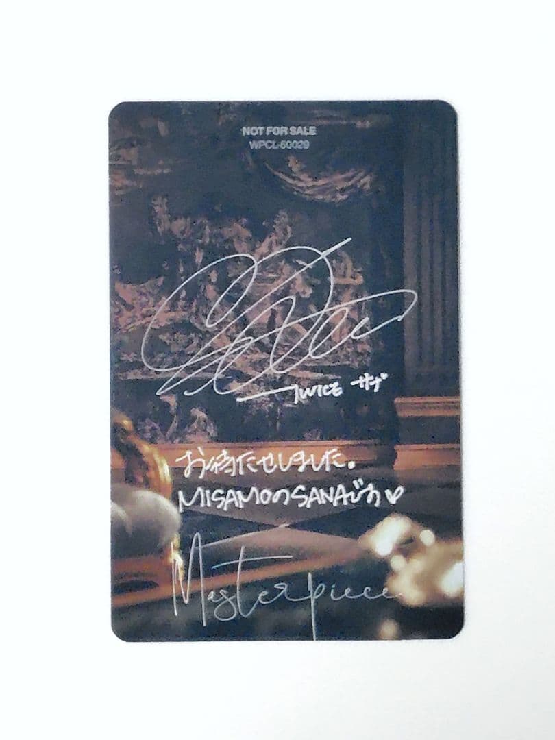 TWICE MISAMO ミサモ サナ トレカ ハイタッチ ハイタ - メルカリ