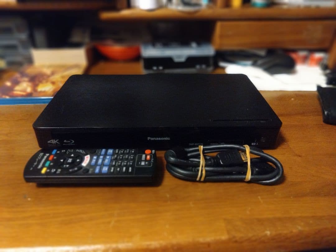 【動作確認済】Panasonic DMP-BDT170 4KBDプレーヤー① Amazon | パナソニック ブルーレイディスクプレーヤー 4Kアップ