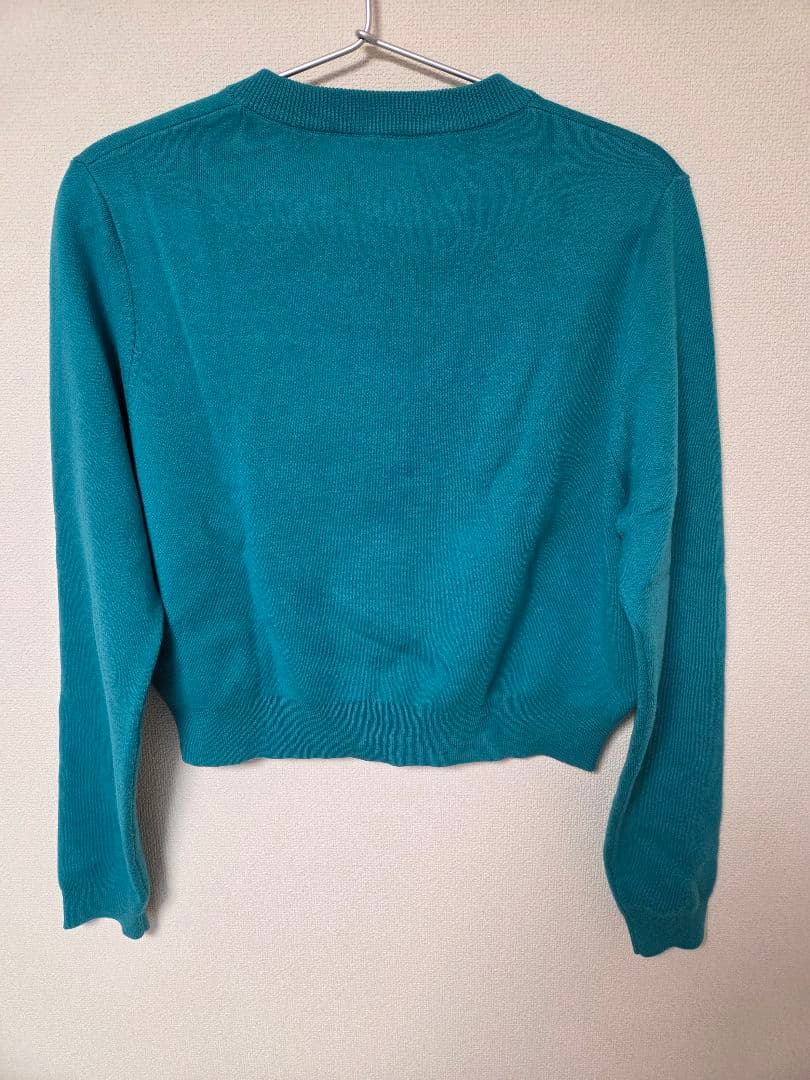 1月末まで限定価格☆CABaN カーディガン XSサイズ ターコイズ - メルカリ