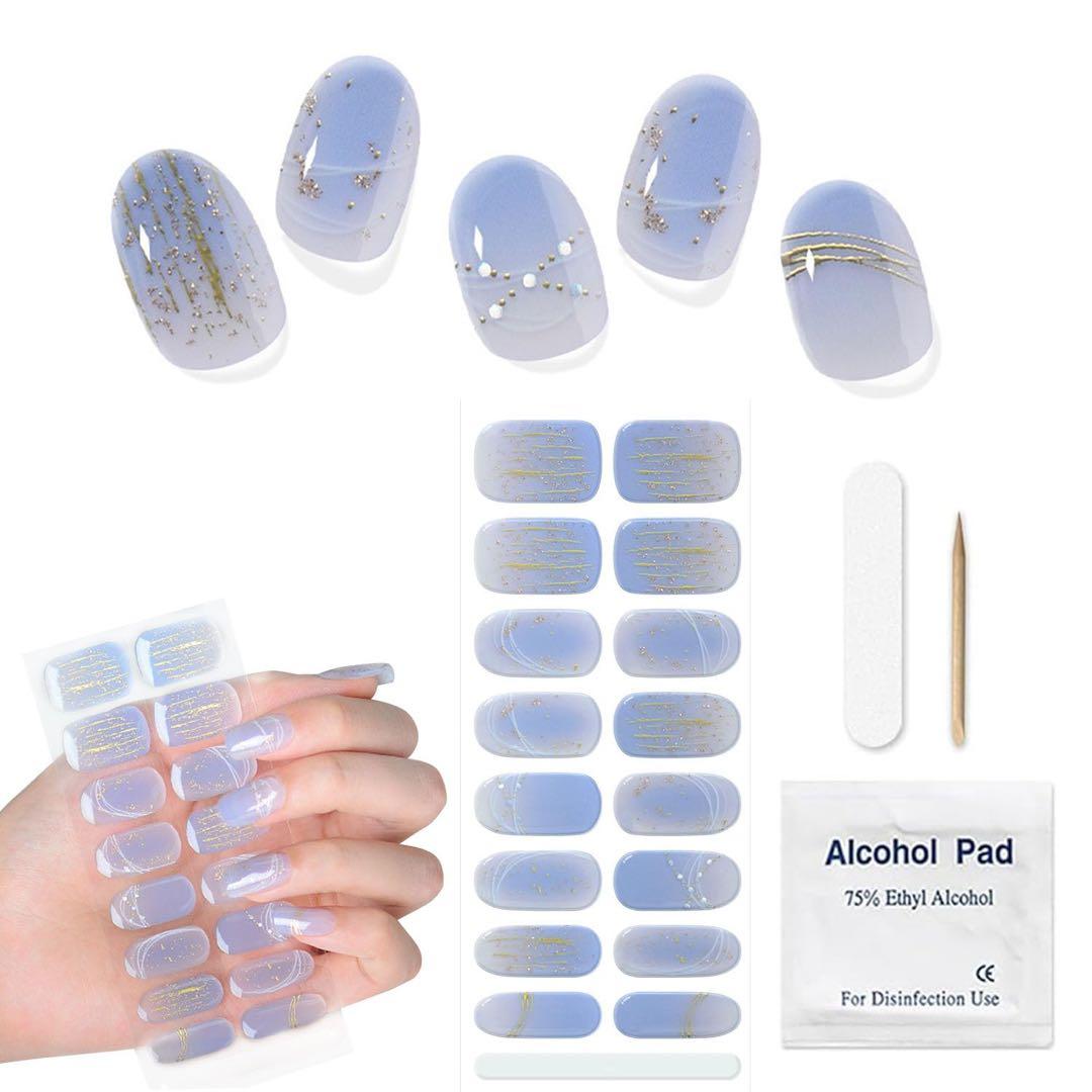 ジェルネイルストリップ　ネイルアート用ジェルネイルラップ Amazon.co.jp: ジェルネイルラップセミ硬化ネイルポリッシュラップ