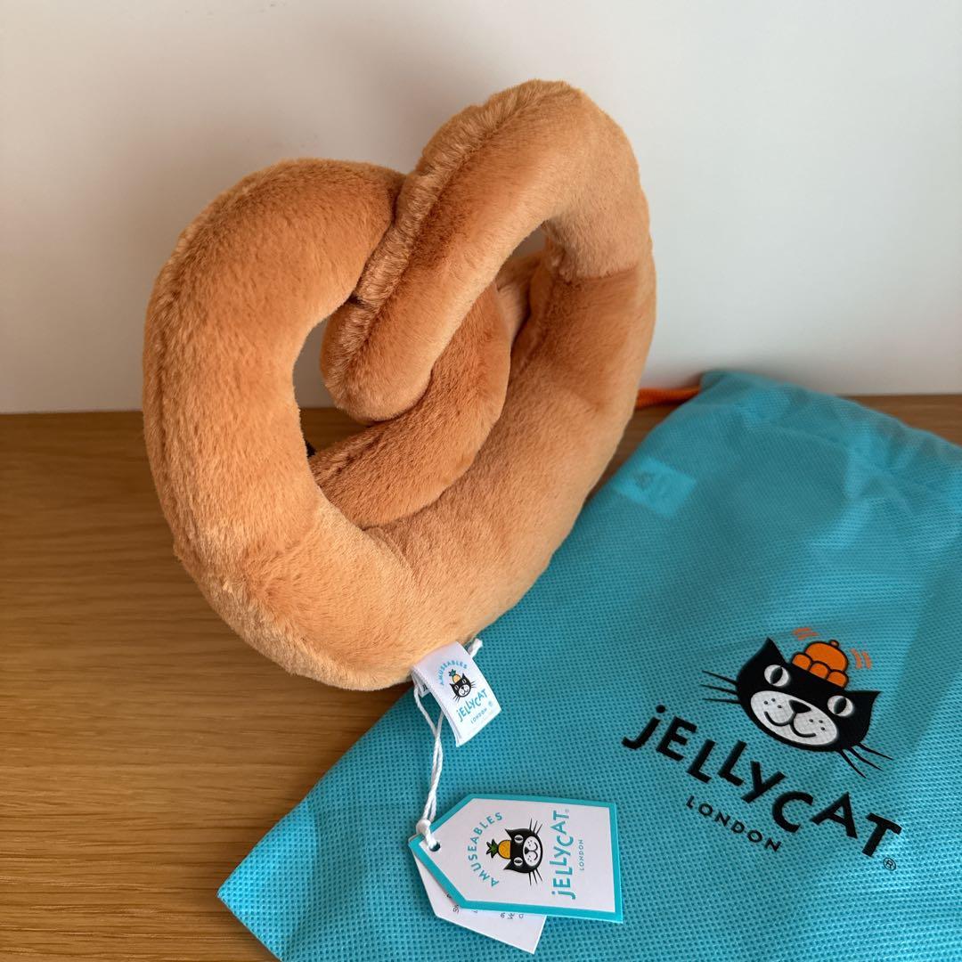 jellycat ジェリーキャット プレッツェル ぬいぐるみ 正規品 - メルカリ