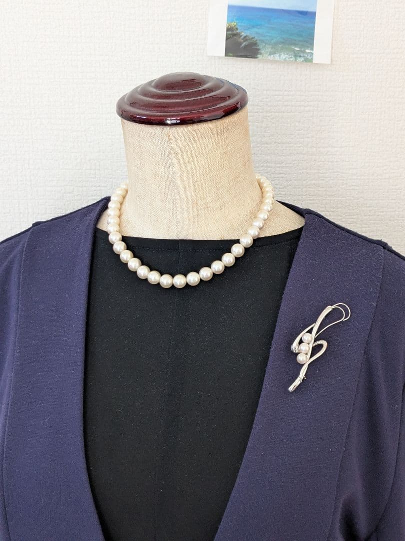 b*9様 TASAKI シルバー パールブローチ - メルカリ